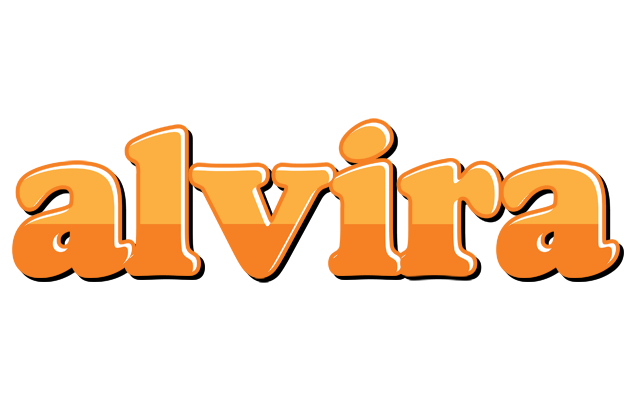 Alvira orange logo