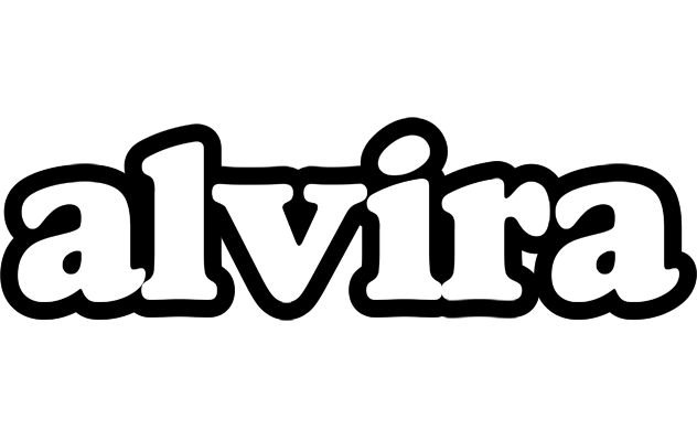 Alvira panda logo
