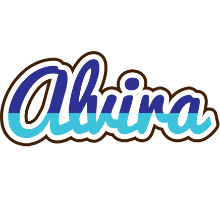Alvira raining logo