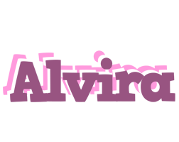 Alvira relaxing logo