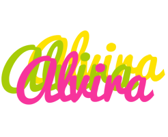 Alvira sweets logo