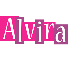 Alvira whine logo