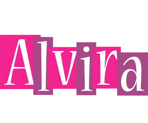 Alvira whine logo