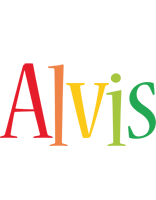 Alvis birthday logo