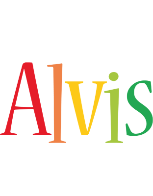 Alvis birthday logo