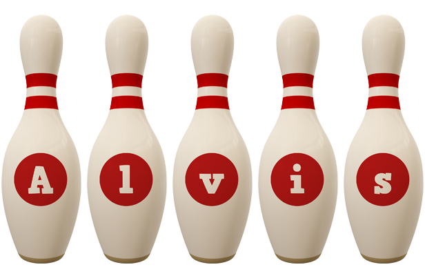 Alvis bowling-pin logo