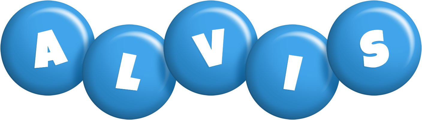 Alvis candy-blue logo
