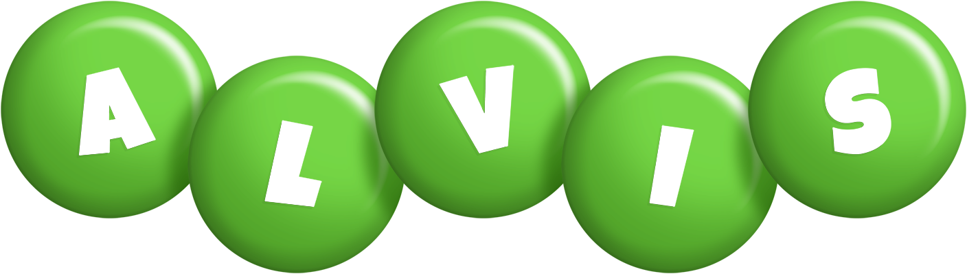 Alvis candy-green logo