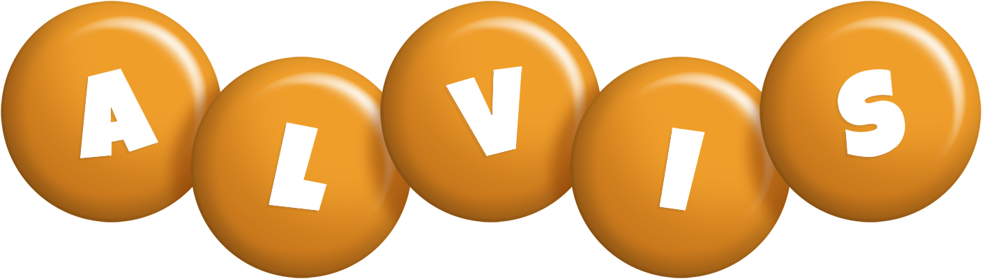 Alvis candy-orange logo