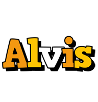 Alvis cartoon logo