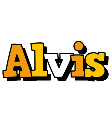 Alvis cartoon logo