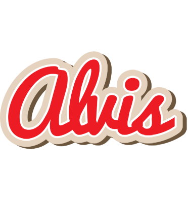 Alvis chocolate logo