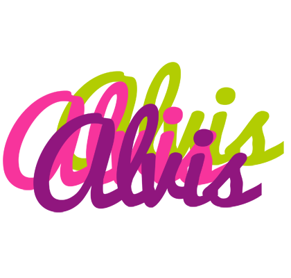 Alvis flowers logo