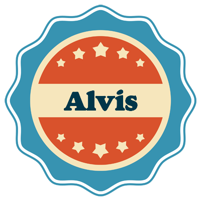 Alvis labels logo