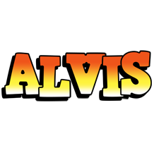 Alvis sunset logo