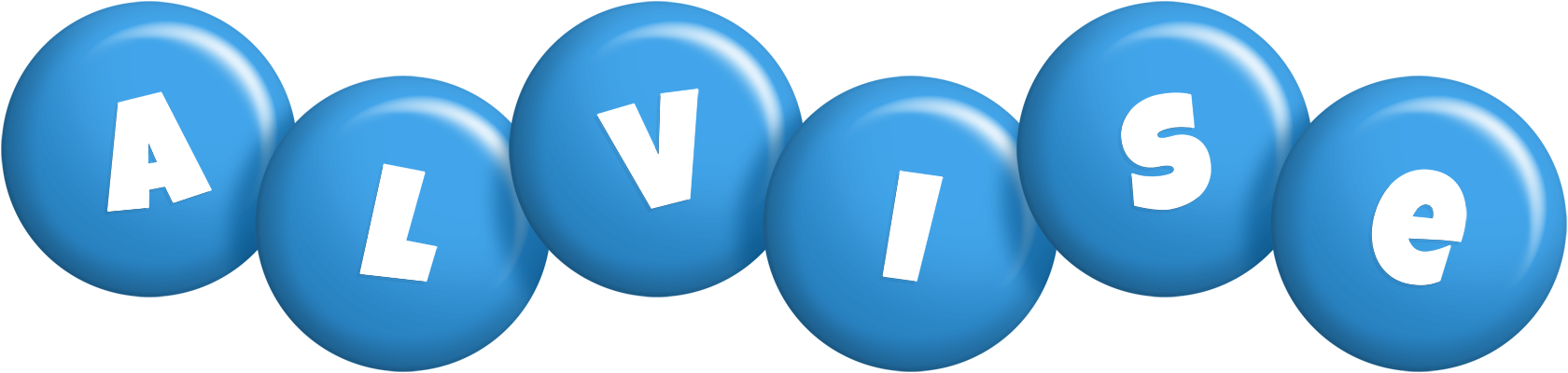 Alvise candy-blue logo