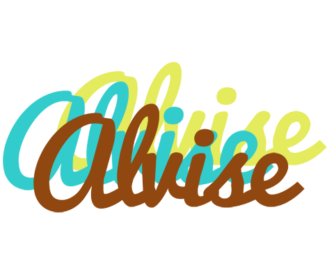 Alvise cupcake logo