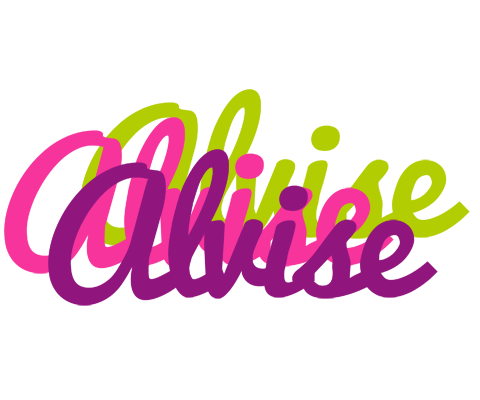 Alvise flowers logo
