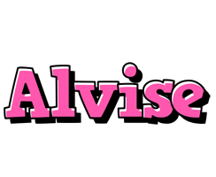 Alvise girlish logo