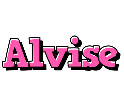 Alvise girlish logo