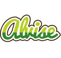 Alvise golfing logo