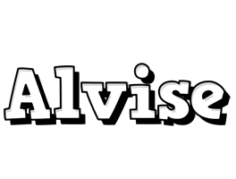Alvise snowing logo
