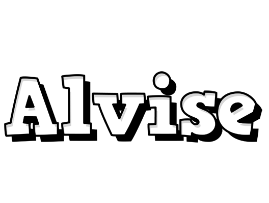 Alvise snowing logo
