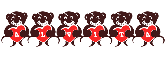 Alvita bear logo