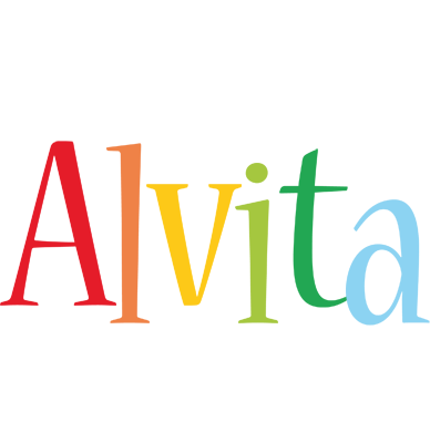 Alvita birthday logo