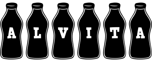 Alvita bottle logo