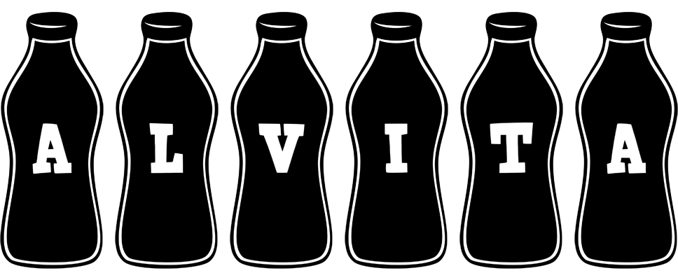 Alvita bottle logo