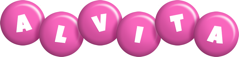 Alvita candy-pink logo