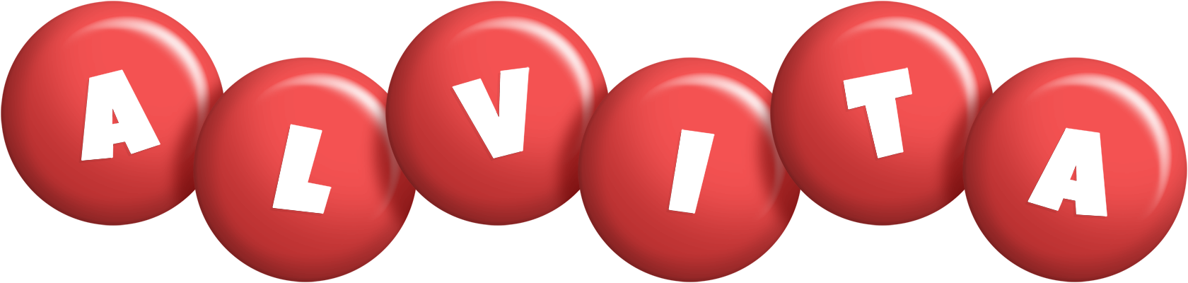 Alvita candy-red logo