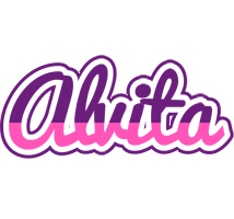 Alvita cheerful logo