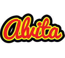 Alvita fireman logo