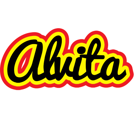 Alvita flaming logo