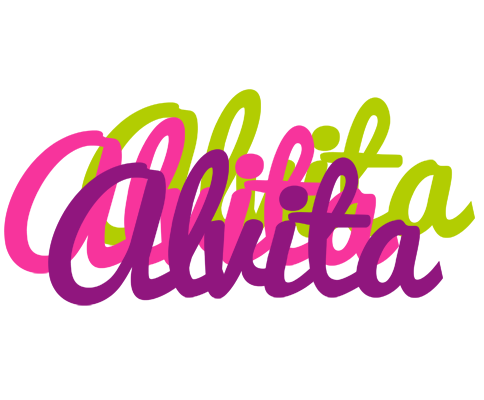 Alvita flowers logo