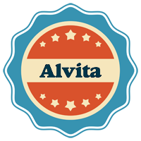 Alvita labels logo