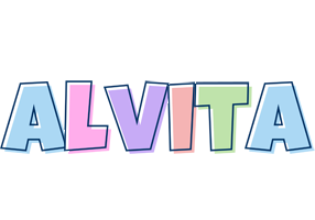 Alvita pastel logo