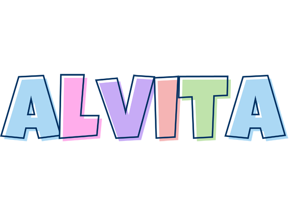 Alvita pastel logo