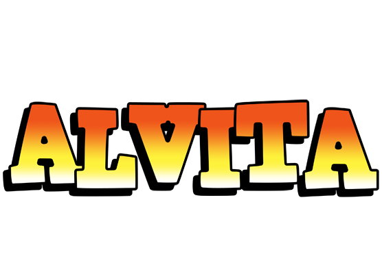 Alvita sunset logo