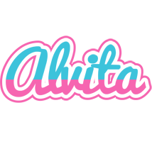 Alvita woman logo