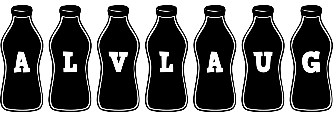 Alvlaug bottle logo