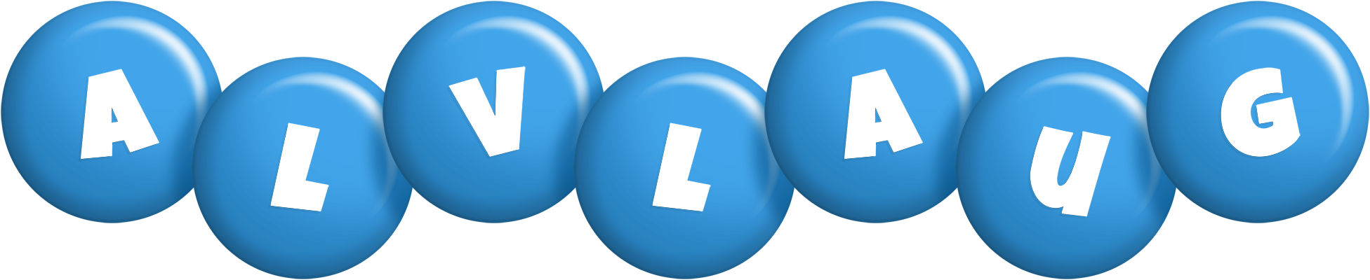 Alvlaug candy-blue logo