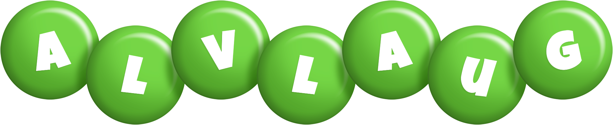 Alvlaug candy-green logo