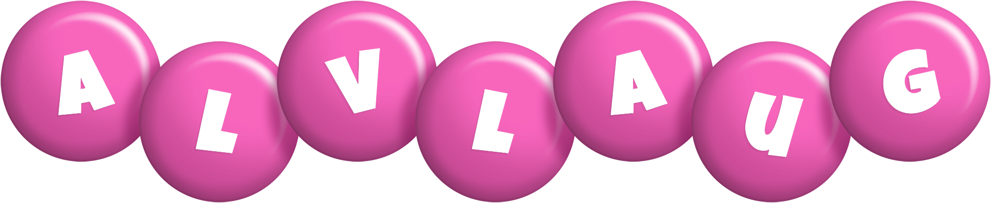 Alvlaug candy-pink logo