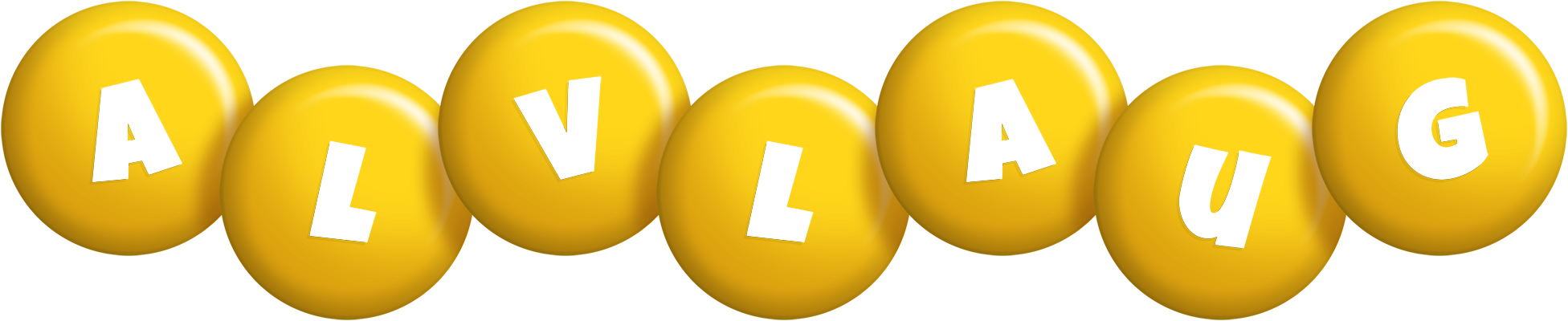 Alvlaug candy-yellow logo