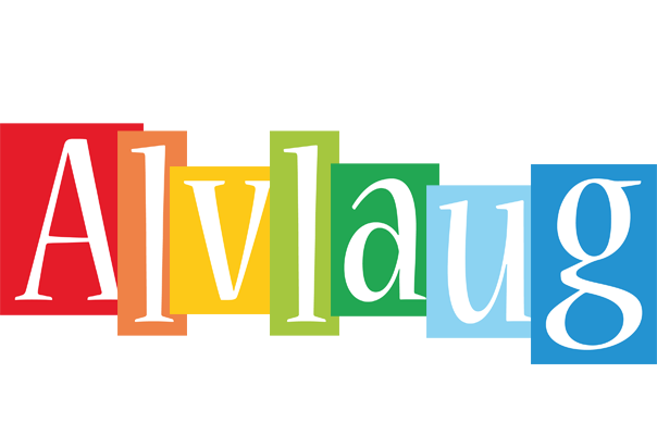 Alvlaug colors logo