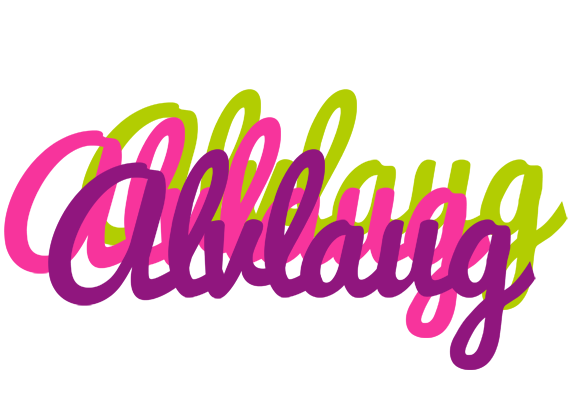 Alvlaug flowers logo