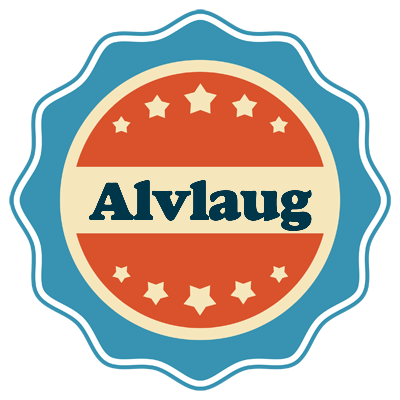 Alvlaug labels logo